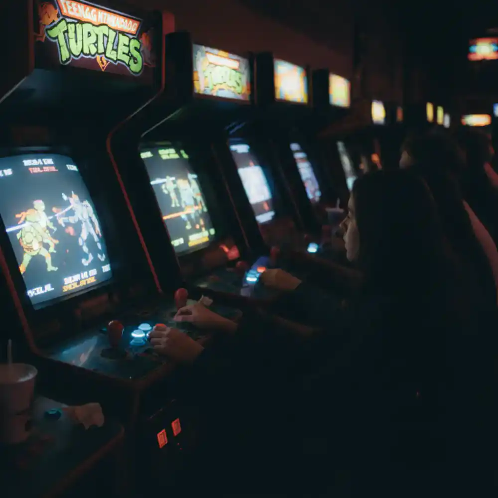 Teenage Mutant Ninja Turtles arcade gameplay